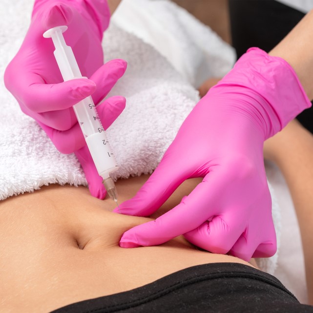 fat burner injection to the stomach